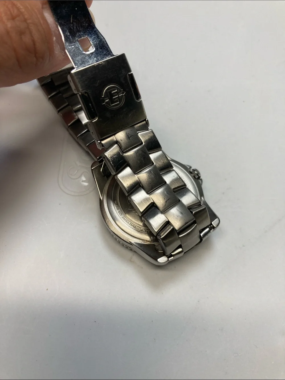 Timex Expedition Silver Watch with silver sunburst Dial, indiglo, new battery